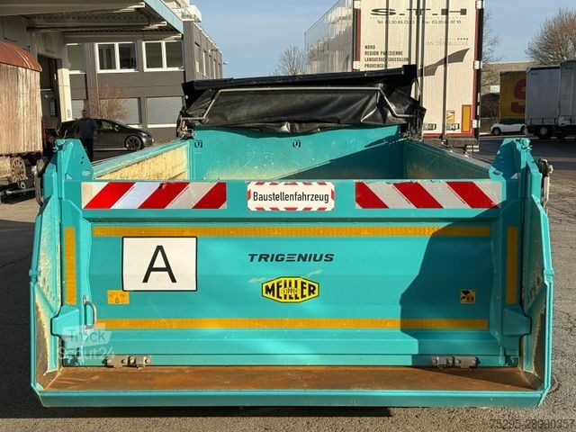 LKW mit Pritsche (offen)  Meiller Trigenius D421 3 Seiten Kipper Unfall