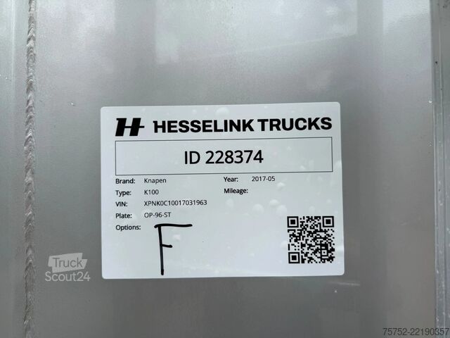 Piano mobile Knapen Trailers 96m3 Cargo Floor 10MM Floor 3 year old! Metallic