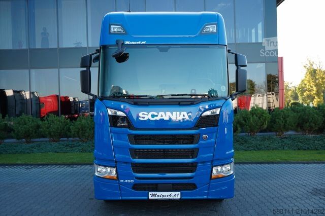Standard nyergesvontató SCANIA R 450 / RETARDER / HYDRAULIKA / I-PARK COOL / AL