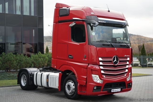 Standart çekici ünitesi MERCEDES-BENZ ACTROS 1845 / MP5 / BIG SPACE