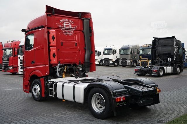 Standart çekici ünitesi MERCEDES-BENZ ACTROS 1845 / MP5 / BIG SPACE