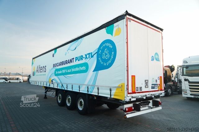 Auflieger mit Pritsche & Plane SCHMITZ CARGOBULL FIRANKA / STANDARD / PLANDEKA ZBROJONA / 