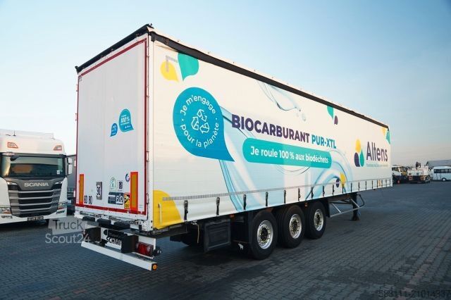 Auflieger mit Pritsche & Plane SCHMITZ CARGOBULL FIRANKA / STANDARD / PLANDEKA ZBROJONA / 