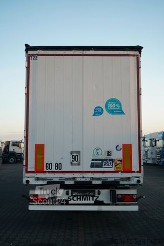 Auflieger mit Pritsche & Plane SCHMITZ CARGOBULL FIRANKA / STANDARD / PLANDEKA ZBROJONA / 