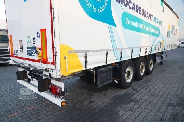 Auflieger mit Pritsche & Plane SCHMITZ CARGOBULL FIRANKA / STANDARD / PLANDEKA ZBROJONA / 