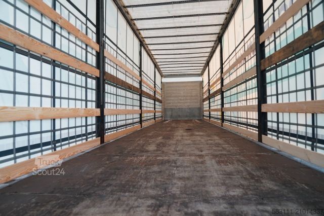 Auflieger mit Pritsche & Plane SCHMITZ CARGOBULL FIRANKA / STANDARD / PLANDEKA ZBROJONA / 