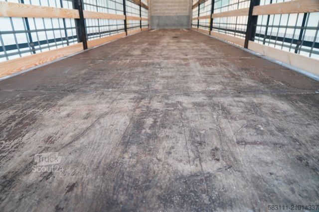 Auflieger mit Pritsche & Plane SCHMITZ CARGOBULL FIRANKA / STANDARD / PLANDEKA ZBROJONA / 