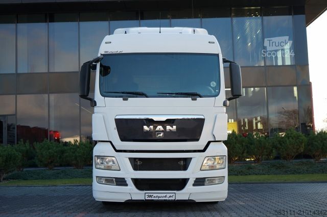 Tracteur routier standard MAN TGX 18.440 / XLX / MEGA / MANUAL / LOW DECK  