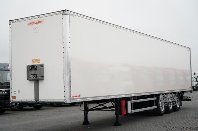 Reefer semitrailer FRUEHAUF KONTENER / KOFFER / ROLETA / POD?OGA BARDZO MOC