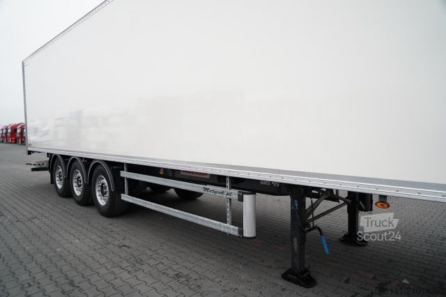 Reefer semitrailer FRUEHAUF KONTENER / KOFFER / ROLETA / POD?OGA BARDZO MOC