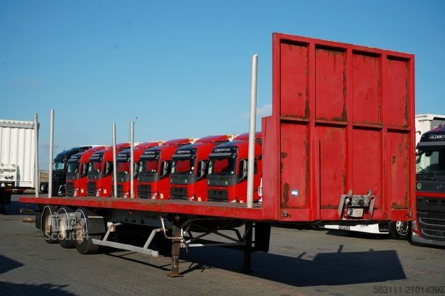 Werkplatform oplegger TRAILOR NACZEPA PLATFORMA / K?ONICE / O? SKR?TNA 