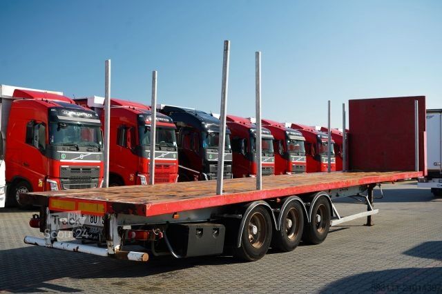 Werkplatform oplegger TRAILOR NACZEPA PLATFORMA / K?ONICE / O? SKR?TNA 