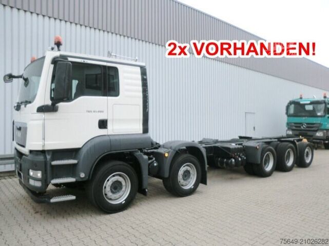 Châssis de camion MAN TGS 50.480BB 10x4 TGS 50.480 BB 10x4, 2x VORHANDEN!