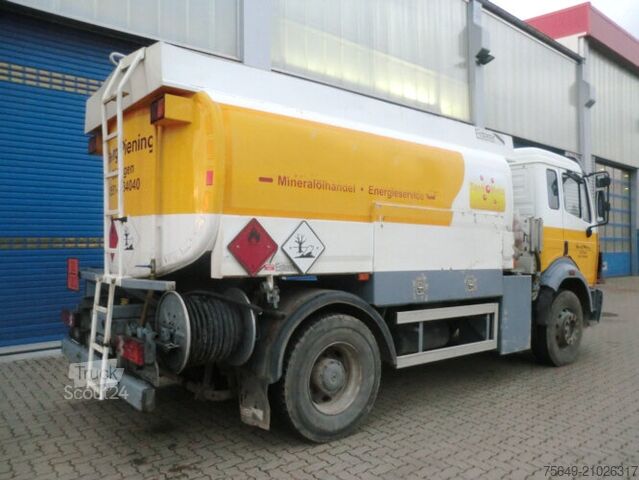 Autocisterna Mercedes-Benz SK 1824 L 4x2 SK 1824 L 4x2, Esterer Tankaufbau ca. 13.100l, 2 Kammern