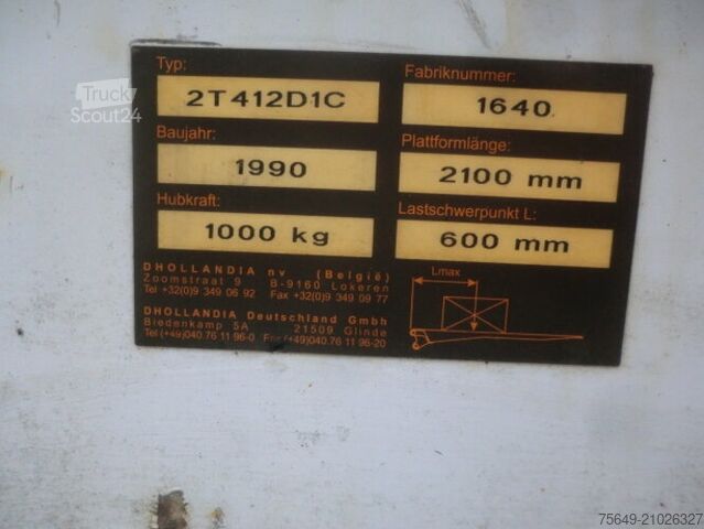 Camion caisson Iveco EuroTech 190E40 4x2 Euro Tech 190E40, Möbelkoffer, 49 cbm