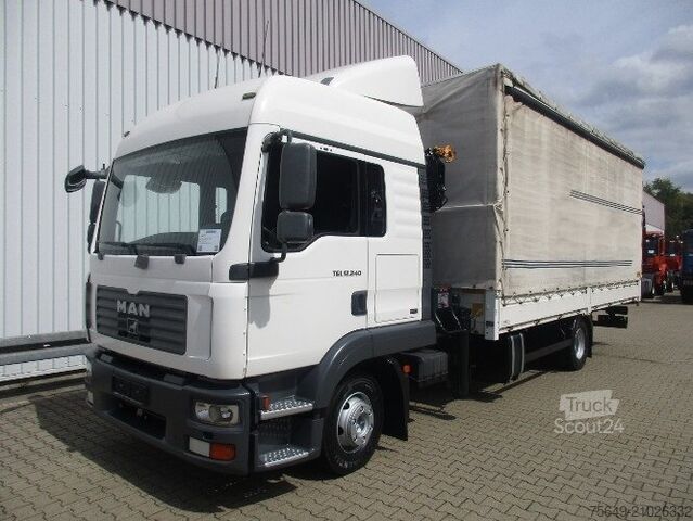 Autolaadkraan MAN TGL 12.240 BL 4x2 TGL 12.240BL 4x2, mit Kran Hiab 088 mit Funk