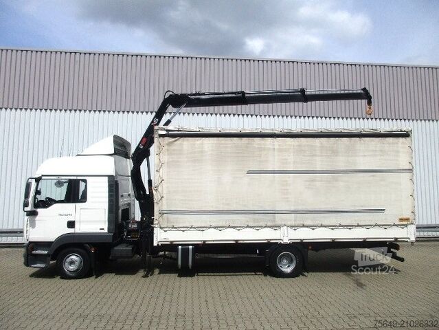Autolaadkraan MAN TGL 12.240 BL 4x2 TGL 12.240BL 4x2, mit Kran Hiab 088 mit Funk