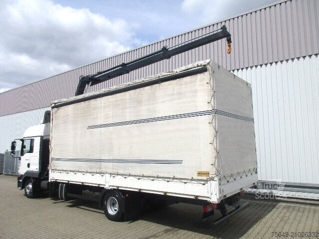 Autolaadkraan MAN TGL 12.240 BL 4x2 TGL 12.240BL 4x2, mit Kran Hiab 088 mit Funk