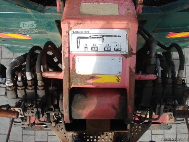 Holztransporter LKW MAN TGA 26.413 BB 6x4 TGA 26.413 BB 6x4 mit Heckkran Jonsered 1020