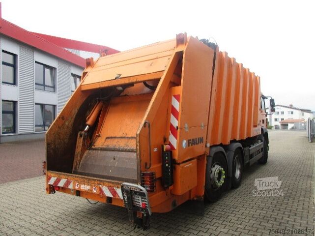 Müllwagen MAN TGA 26.350 6x2-2BL TGA 26.350/400 6x2-2BL FAUN POWER PRESS 524, OHNE MOTOR!