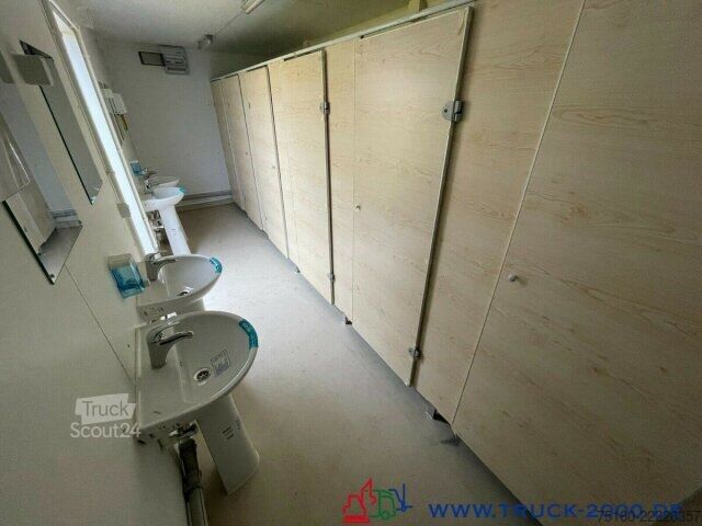 Открытый прицеп с тентом  Sanitär Toiletten Container NEU 6 Toiletten