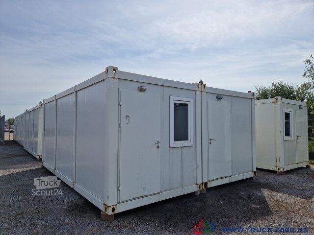 Открытый прицеп с тентом  Sanitär Toiletten Container NEU 6 Toiletten