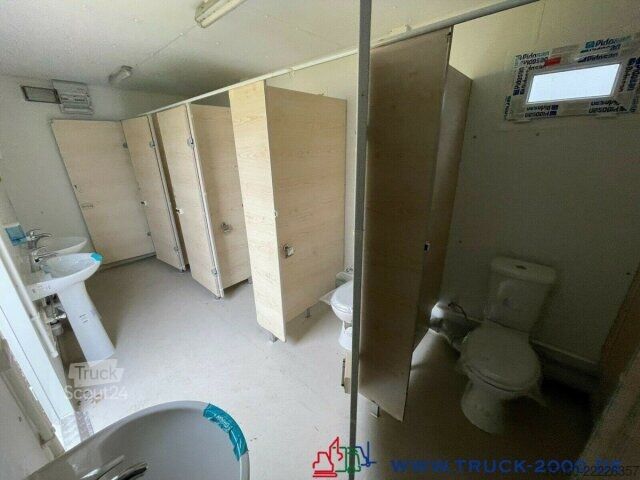 Открытый прицеп с тентом  Sanitär Toiletten Container NEU 6 Toiletten