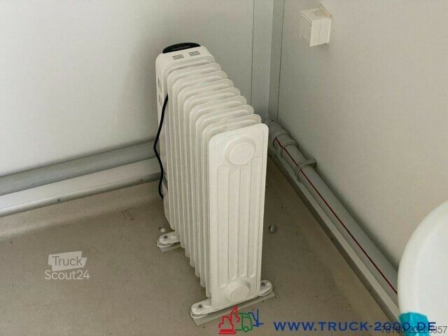 Открытый прицеп с тентом  Sanitär Toiletten Container NEU 6 Toiletten