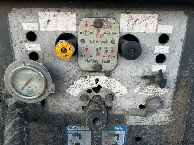 Semitrailer FLIEGL DHKS 390 Sattelauflieger Stahl-Mulde 24,5m³