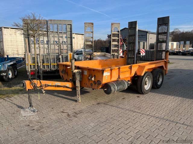 Trailer FLIEGL TTS 89 Tandem Tiefbett 4m Anhänger