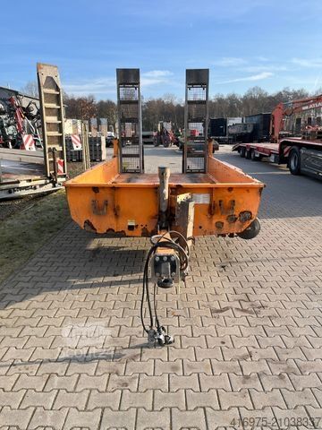 Trailer FLIEGL TTS 89 Tandem Tiefbett 4m Anhänger