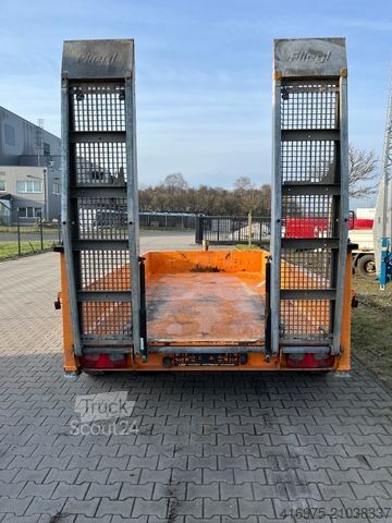 Trailer FLIEGL TTS 89 Tandem Tiefbett 4m Anhänger
