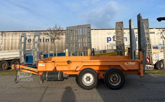 Trailer FLIEGL TTS 89 Tandem Tiefbett 4m Anhänger
