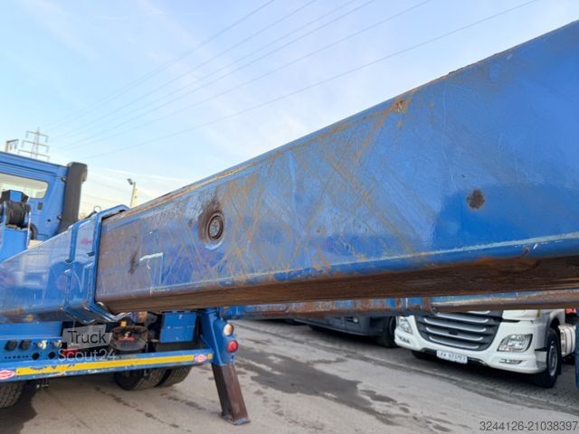Camion benne MERCEDES-BENZ Arocs 2543L/Meiller-Absetzer/Vorlauf-Lenkachse/