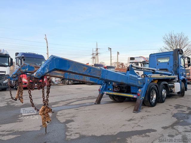Camion benne MERCEDES-BENZ Arocs 2543L/Meiller-Absetzer/Vorlauf-Lenkachse/