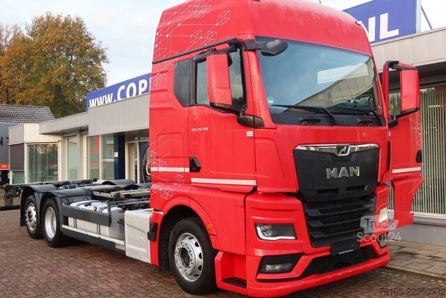 BDF-system MAN TGX 26.510 6x2 Intarder. Volledige luchtvering
