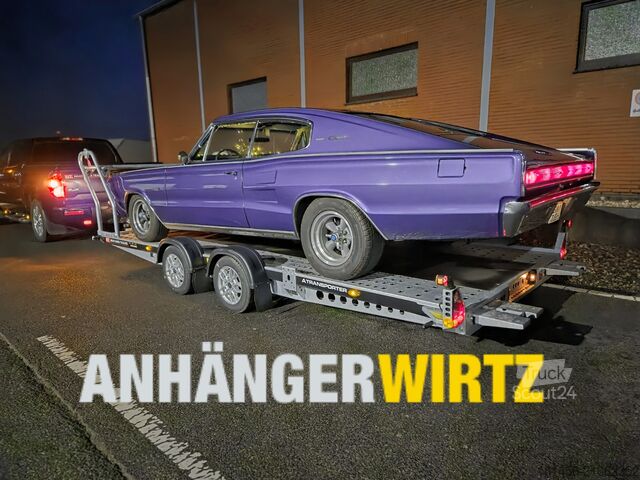 Autotransporter Brian James Trailers A4 Motorsport 500x200 Stau RRegal