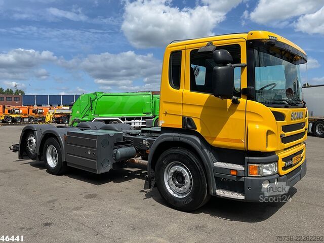 Автомобиль для сбора мусора Scania P 310 CNG Chassis cabine Retarder with PTO Just...