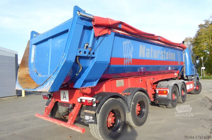 Standard trækker SCANIA T124-470 CA 6x4 kompl. Zug Carnehl CHKS