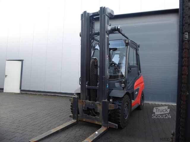 Front loader forklift Linde H50D