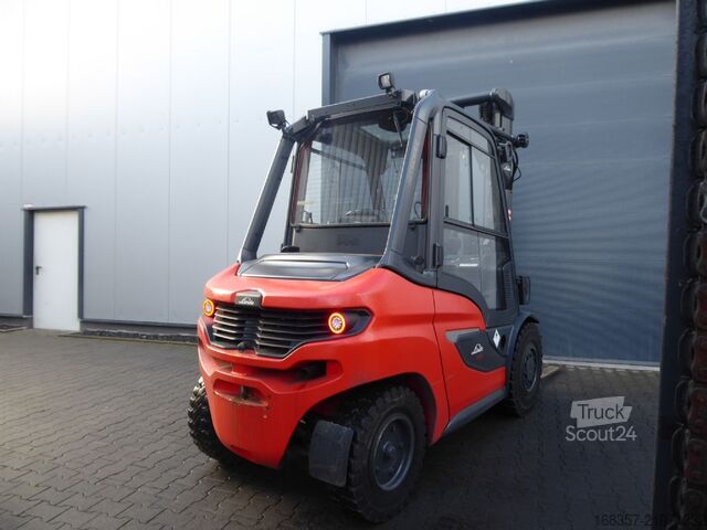Front loader forklift Linde H50D