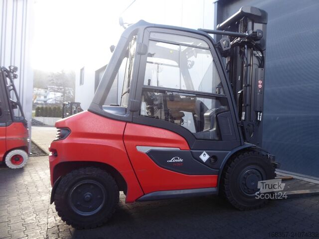 Front loader forklift Linde H50D