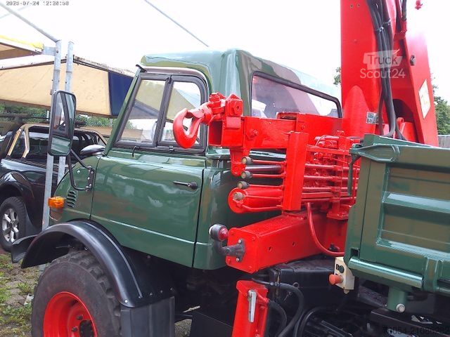 Βαν UNIMOG 406 CABRIO / KRAN
