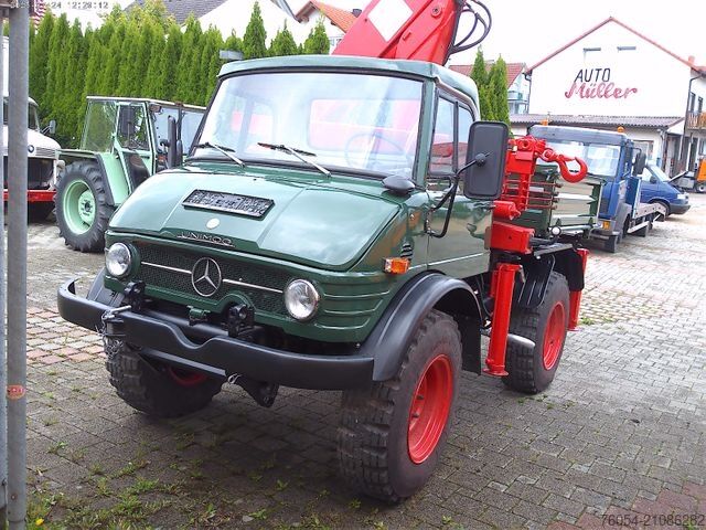 Βαν UNIMOG 406 CABRIO / KRAN