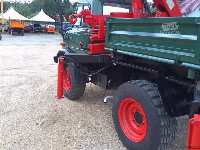 Βαν UNIMOG 406 CABRIO / KRAN