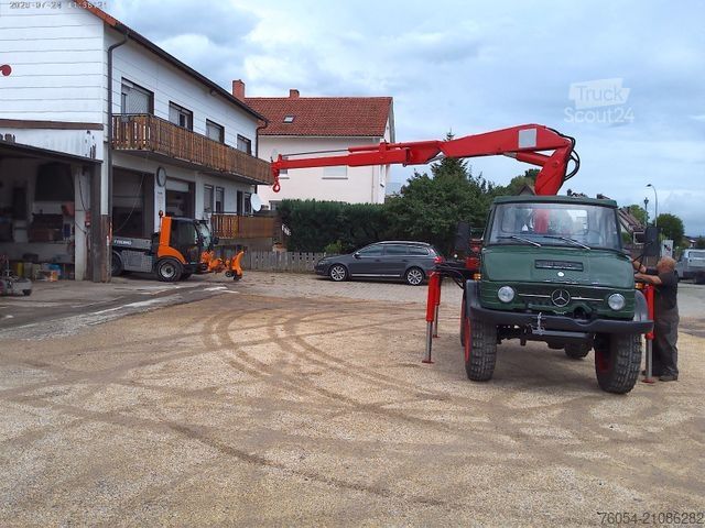 Βαν UNIMOG 406 CABRIO / KRAN