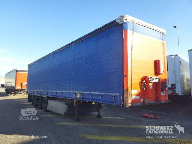 Open semitrailer with tarp Schmitz Cargobull Semitrailer Curtainsider Standard