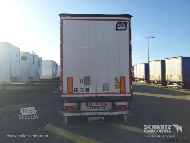 Open semitrailer with tarp Schmitz Cargobull Semitrailer Curtainsider Standard