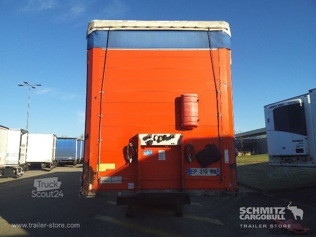 Open semitrailer with tarp Schmitz Cargobull Semitrailer Curtainsider Standard