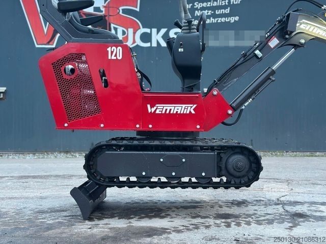 Chain excavator Wematik Marla120 Minibagger inkl. Schaufel *NEU*